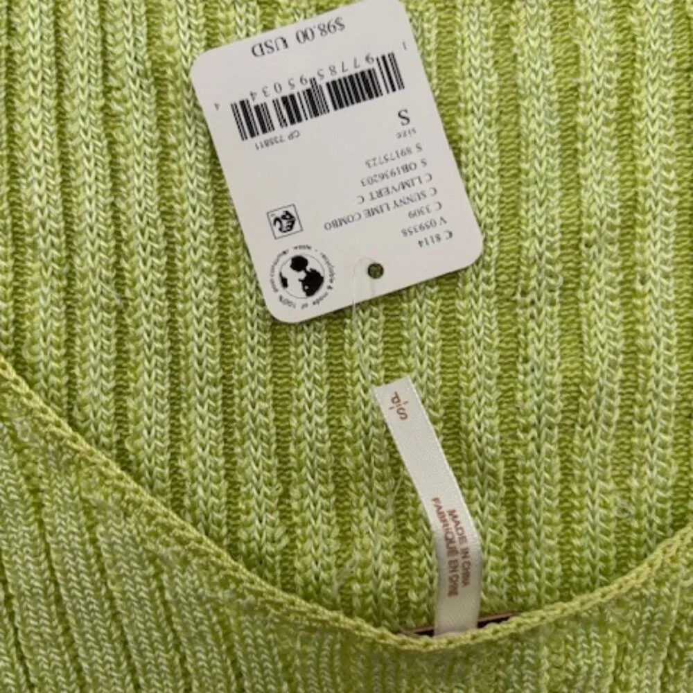 Free People San Lucas Pullover Size small nwt
